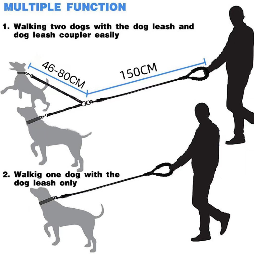 Pet dog leash